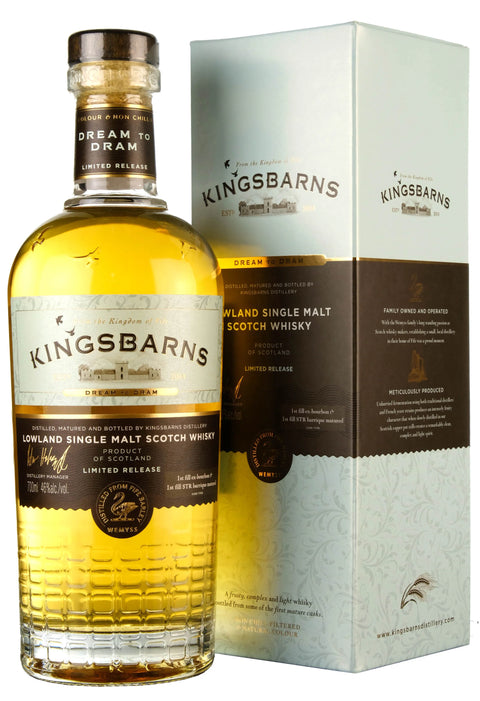 Kingsbarns Dream To Dram Lowland Malt