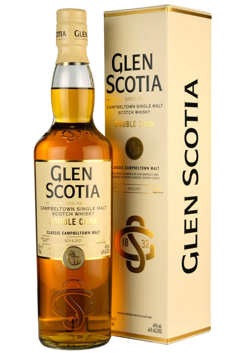 GLEN SCOTIA DOUBLE CASK SINGLE MALT SCOTCH WHISKY