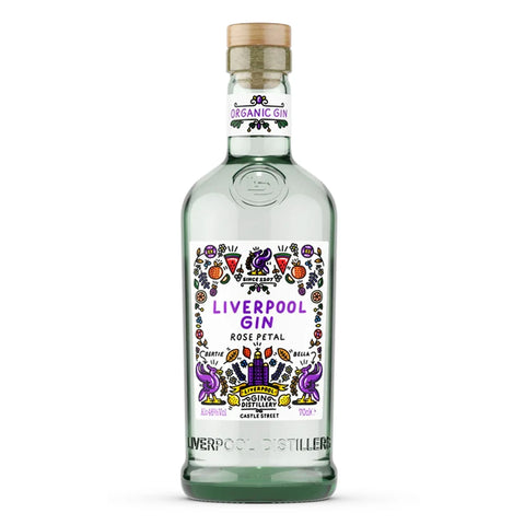 Liverpool Rose Petal Gin 70cl