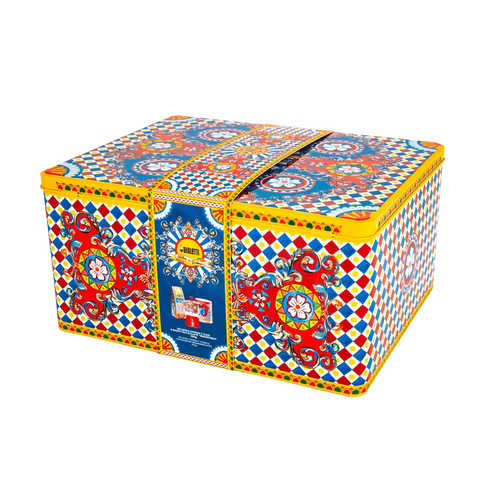 Box Moka Express Sicilian Cart 3 cups and Perfetto Moka Irresistibile Ground Coffee