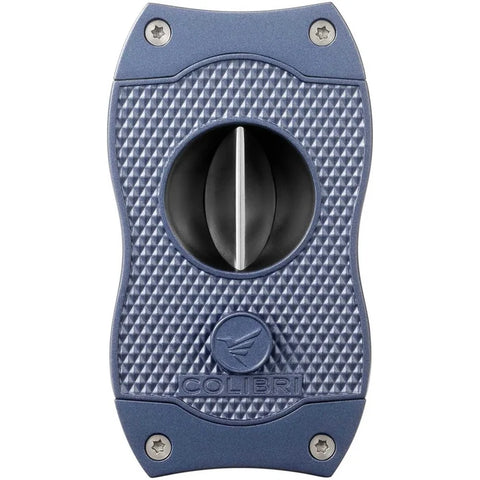 Colibri Diamond V-Cut Cigar Cutter Navy Blue