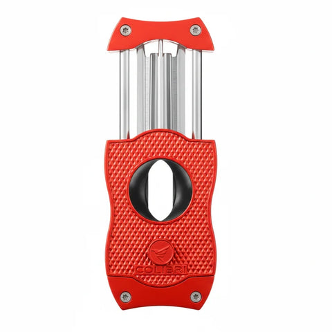Colibri Diamond V-Cut Cigar Cutter Red