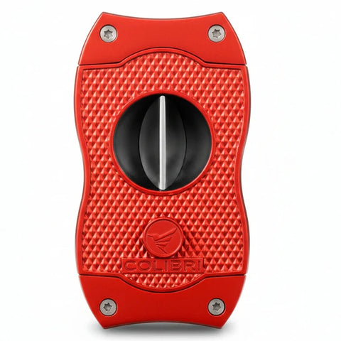 Colibri Diamond V-Cut Cigar Cutter Red
