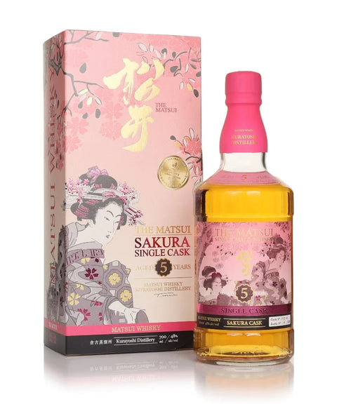 THE MATSUI – SAKURA SINGLE CASK 5 YRS FUT 4 SINGLE MALT WHISKY