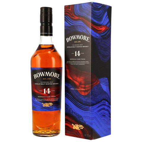 Bowmore 14 Year Old Bordeaux Cask Finish Single Malt Scotch Whisky