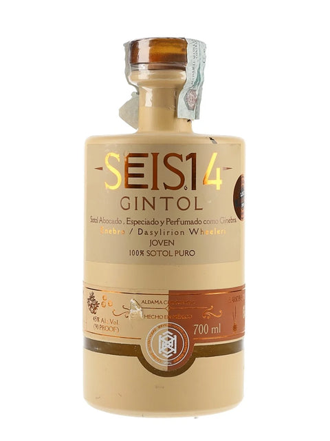 Seis 14 Gintol Sotol Puro