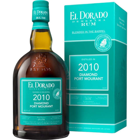 Rum El Dorado Green Diamond - Port Mourant 2010