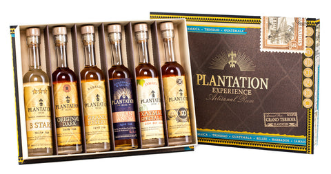 Plantation Rum gift box (6 bottles 100ml)