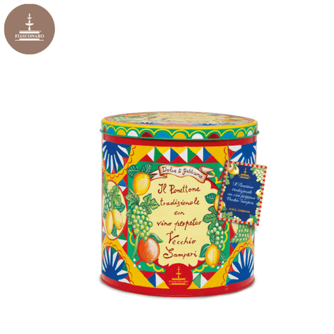 The traditional panettone with Vecchio Samperi perpetual wine 1kg