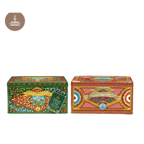 Sicilian pistachio panettone 600gr