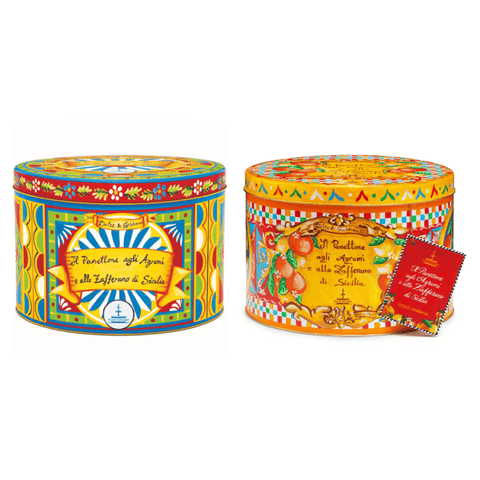 Sicilian Citrus and Saffron Panettone