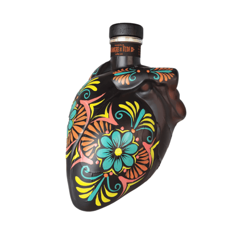 Sangre De Vida Corazón Anejo Heart Shaped Tequila 750ml