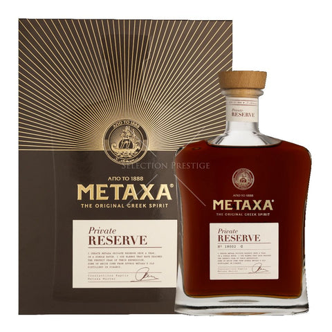 Metaxa Private Reserve + GB 0.7L 40% Vol
