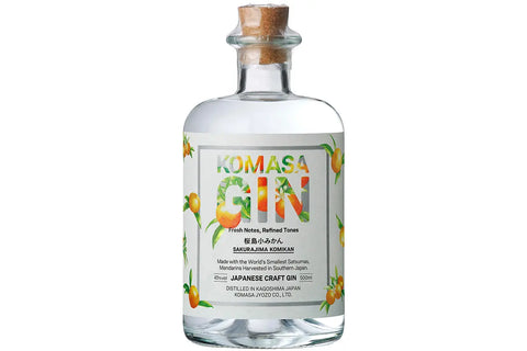 Komasa Jyozo Sakurajima Komikan (Mandarin) Gin 500ml