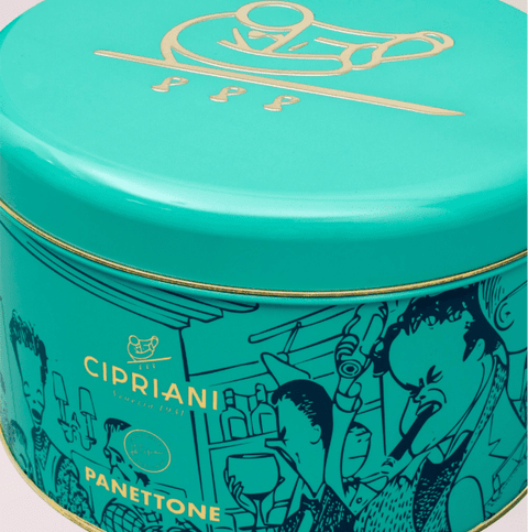 Panettone in Metal Tin 1kg – Limited Edition “Harry’s Bar”