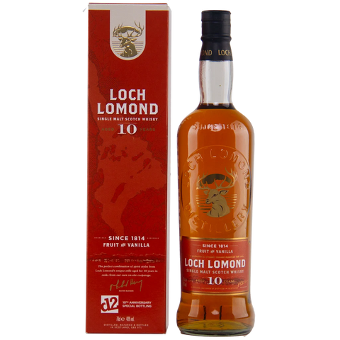 Loch Lomond 10 Year Old Fruit & Vanilla Single Malt Scotch Whisky