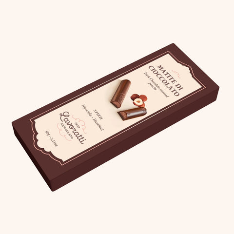 The Dark Chocolate and Piedmont Hazelnut Pencils