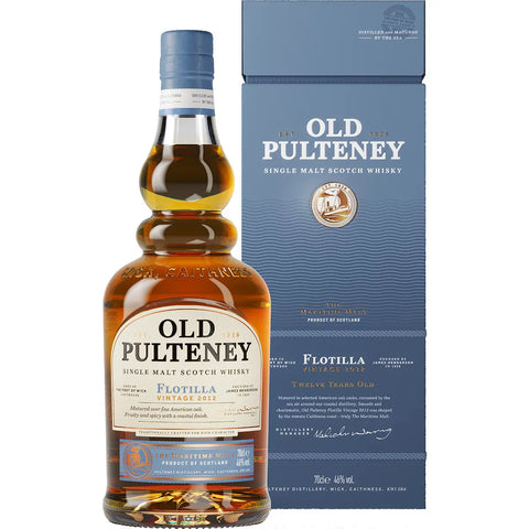 OLD PULTENEY FLOTILLA VINTAGE 2012 SINGLE MALT