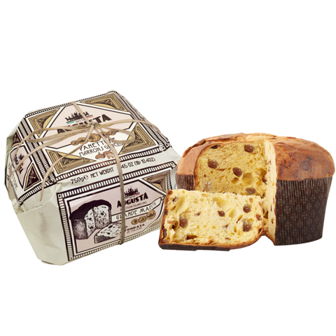 Augusta Panettone Marrons Glacees hand wrapped 750g