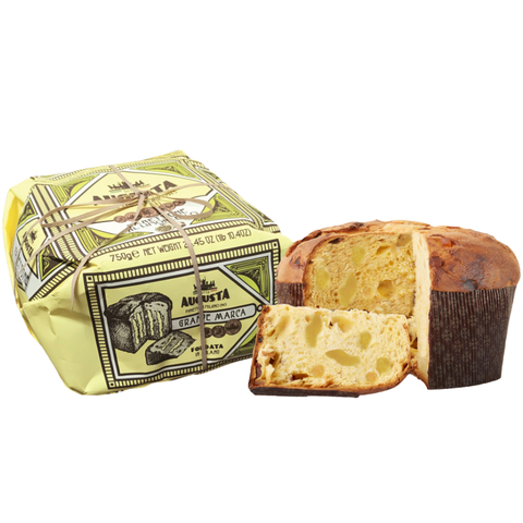 Augusta Panettone Limoncello hand wrapped 750g