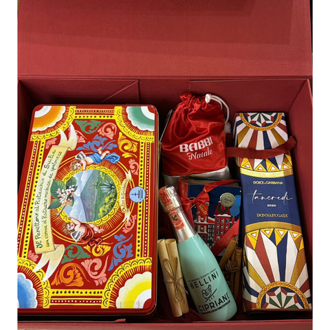 D&G Tancredi and Panettone Pistachio 600g Gift Box