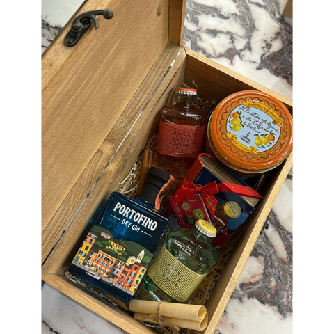 D&G Panettone 100g and Portofino Gin Gift Box