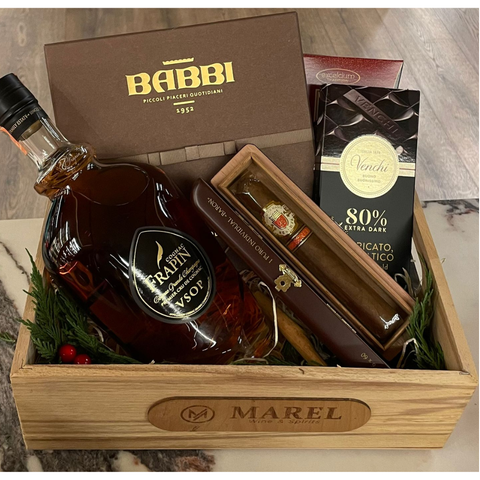 Cognac Frapin Vsop Basket