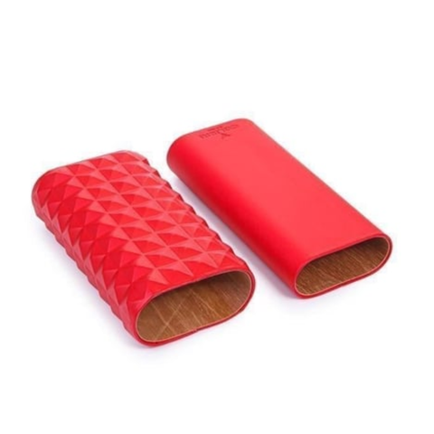 Colibri Quasar Red Triple Leather Cigar Case