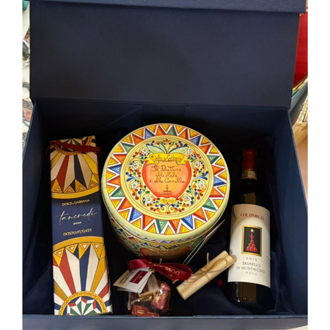 D&G Tancredi and Col D'orcia Brunello di Montalcino Gift Box