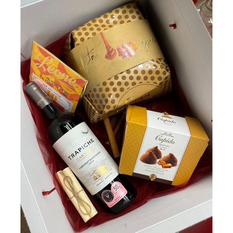 Trapiche Oak Cask and Filippi Panettone 500g Gift Box