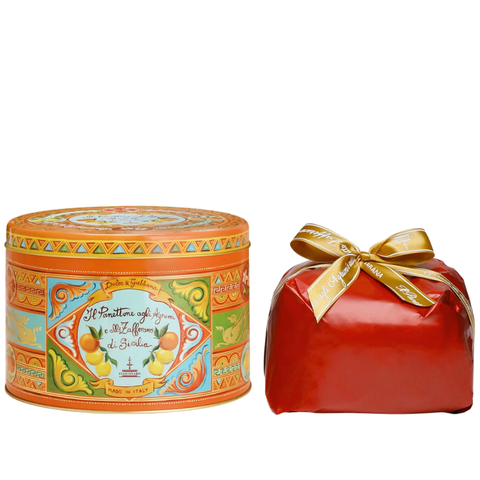 PANETTONE AGLI AGRUMI E ALLO ZAFFERANO DI SICILIA 1KG