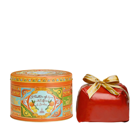 PANETTONE AGLI AGRUMI E ALLO ZAFFERANO DI SICILIA 500G