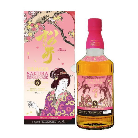 Matsui 6 Yr Sakura Cask Japanese Whisky