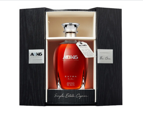 ABK6 EXTRA COGNAC WOODEN BOX