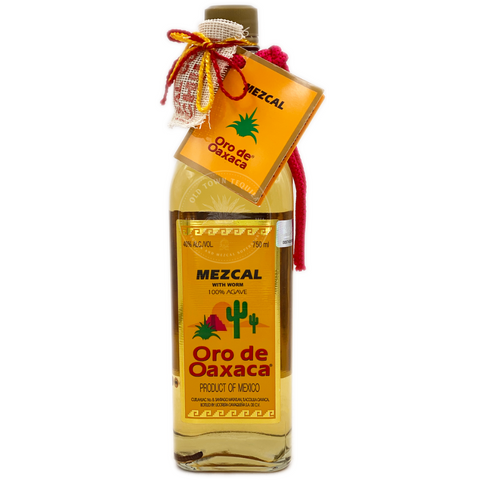 Oro de Oaxaca Mezcal with Agave Worm Salt
