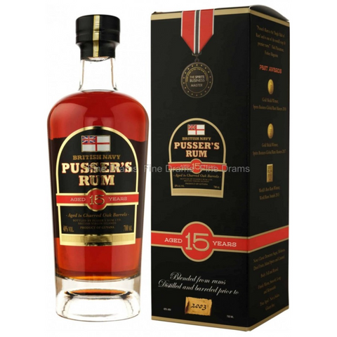 Pussers 15 Year Old Rum