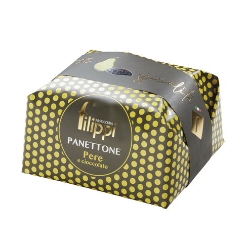 Filippi Panettone - Pere e  Cioccolato 500G