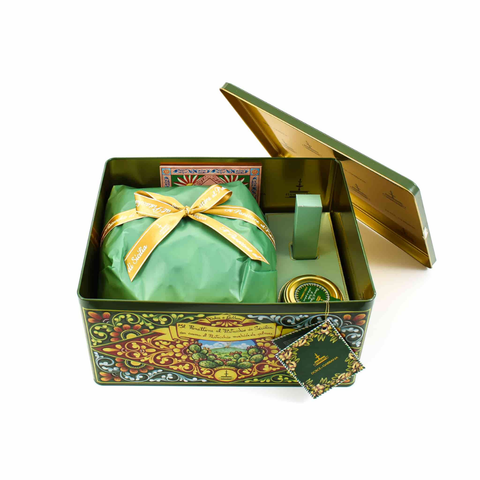 Sicilian Pistachio panettone with a velvety Pistachio cream 1KG