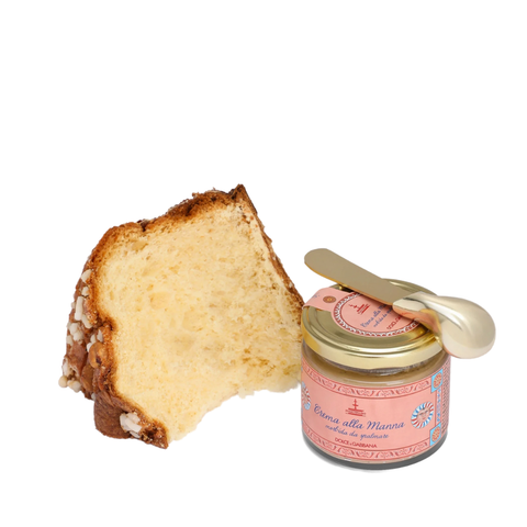 Panettone with Sicilian Hazelnuts with a velvety Sicilian Manna cream 1KG
