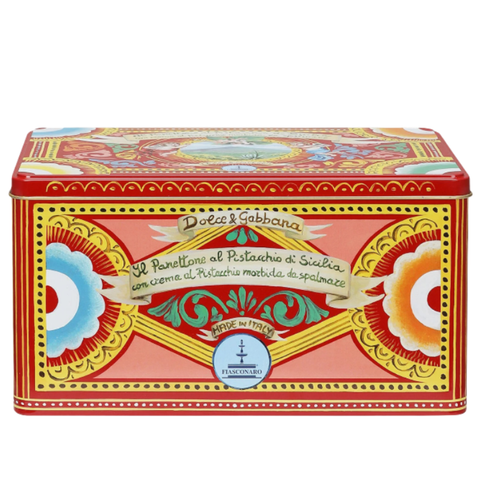 Sicilian Pistachio panettone with a velvety Pistachio cream 1KG
