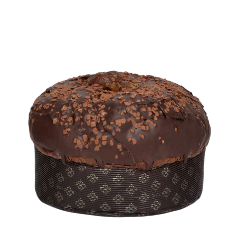 Panettone with Glazed Chestnuts and Gianduja