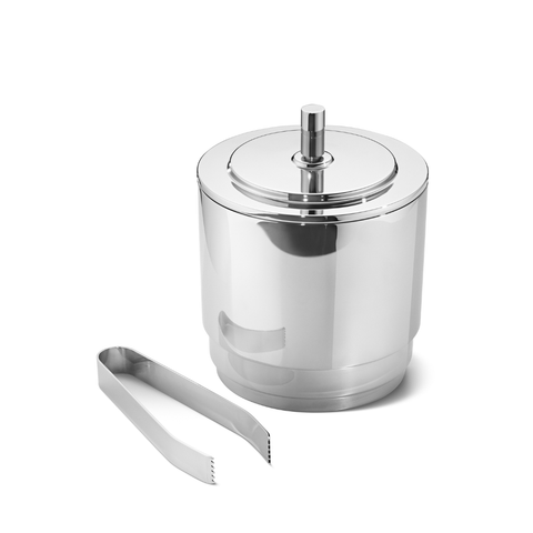 MANHATTAN ice bucket with tongs