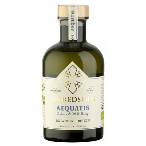 MAREDSOUS Gin Aéquatis 40% ,0.5l