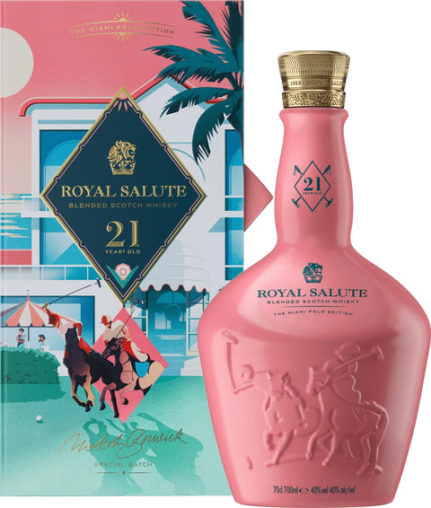 Royal Salute 21 Year Old Miami Polo Edition Scotch Whisky