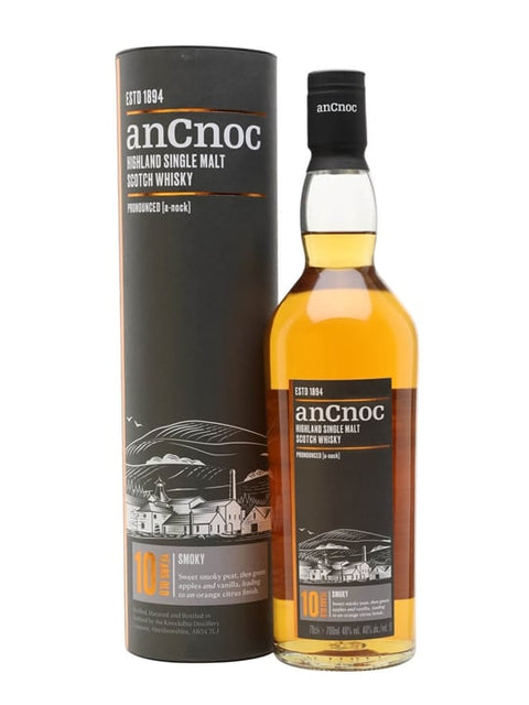 ANCNOC 10 YO PEATED SINGLE MALT