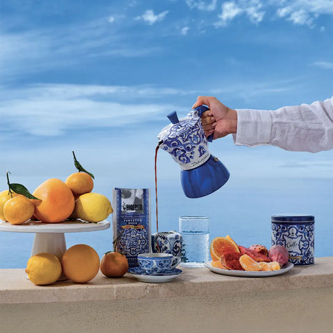 DOLCE AND GABBANA MOKA EXPRESS BLUE - 3 CUP