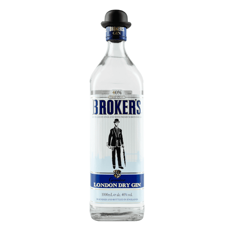 Brokers London Dry Gin 1L