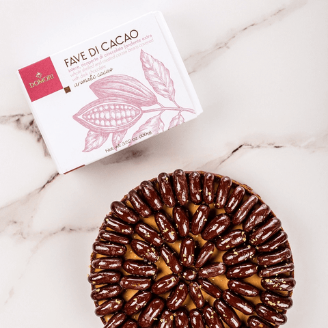 DOMORI Chocolate coated cocoa beans - 100g