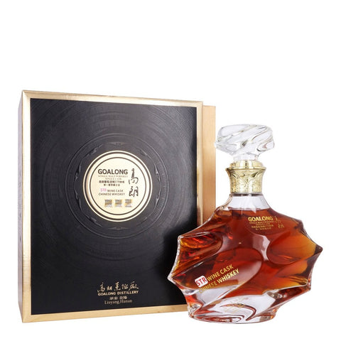 GOALONG SINGLE MALT WHISKY STR WINE CASK SINGLE CASK IN CRYSTAL BOTTLE