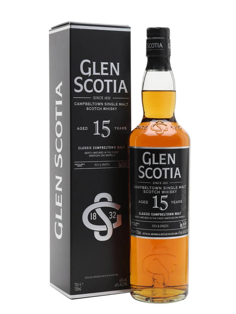 GLEN SCOTIA 15 YRS WHISKY